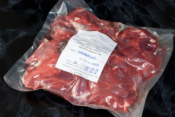 SPEZZATINO DI MANZO (15,00 €/Kg)